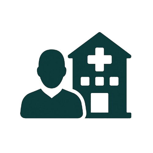 الإدارة الصحية والمستشفيات icon